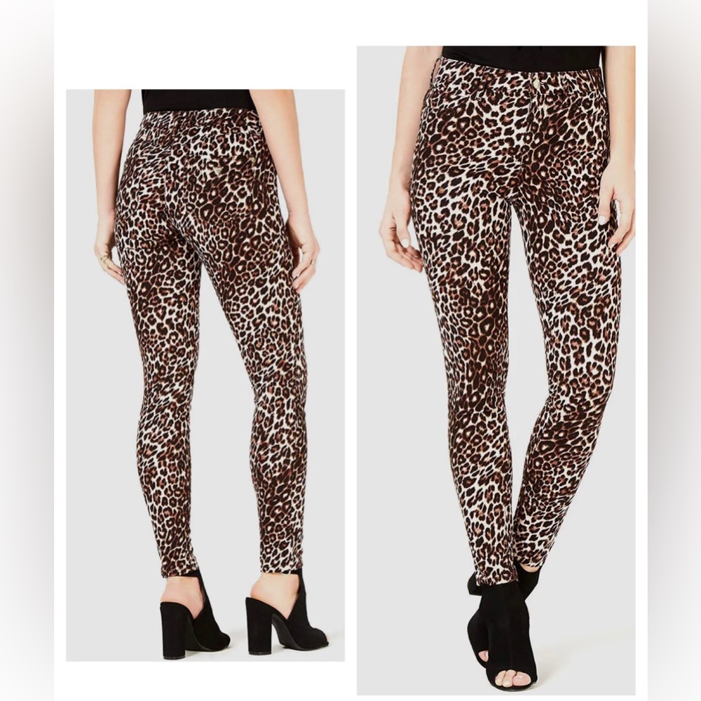 GUESS Women’s Leopard 1981 Skinny Jeans